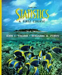Statistics : a first course